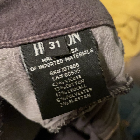 SIZE 31 Hudson Zipped Ankle Skinny Jean - Picture 6 of 6